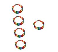 ibasenice 5pcs Breathable Yoga Headband Women Satin Headband Sports Portable Exercise Decorative Workout Band