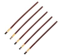 ibasenice 5pcs Brown Metal Bobby Pins Non-slip Hair Side Clips for Styling Bangs and Updos Comfortable Wearing Experience Sleek Minimalist Design for Women