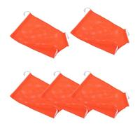 ibasenice 5pcs Cat Washing Bag Soft Mesh Grooming Pouch for Bathing Cleaning Ears and Nail Trimming Adjustable Pet Restraint Bag for Large Cats