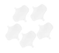 ibasenice 5pcs Cotton Reusable Menstrual Pads Period Liners Soft Breathable Fabric Comfortable Fit Quick Drying Sustainable Sanitary Towels for Women