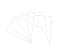 ibasenice 5pcs Croquet Wickets Durable Metal Hoops for Backyard Lawn Games Coordination Portable Family Fun for All Ages