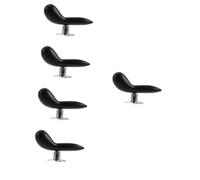 ibasenice 5pcs Detachable Bassoon Hand Rest Non-slip Base Comfortable Wrist Support Pad for Long Practice Sessions Curved Rest Accessory