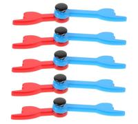ibasenice 5pcs DIY Craft Clock Hands Plastic Clock Pointers for Educational Play Enhance Timetelling Skills Fine Motor Skills Creativity for Home School Early Learning Centers