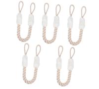 ibasenice 5pcs Door Strap Latch Stopper Rope Cotton Cat Door Latch Finger Pinch Guard Protecting Boys and Girls Pets from Slamming