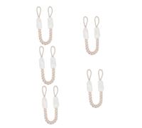 ibasenice 5pcs Door Strap Latch Stopper Rope Cotton Cat Finger Pinch Guard for Kitchen Bathroom Door Handle Pull Cord