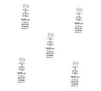 ibasenice 5pcs Electric Guitar Sticker Simple Guitar Decal Self-adhesive Patch Fretboard Stickers