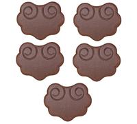 ibasenice 5pcs Erhu Sound Filter Pad Practical Mute Accessory for Noise Reduction for Beginners Nano Composite Material Safe for Instrument Use