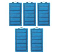 ibasenice 5pcs Filter Carbon Plate Aquarium Sponge Fish Tank Filter Internal External Cover Low Water Level Purification Pad