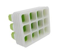 ibasenice 5pcs Flexible Silicone Seedling Starter Trays with Drainage Cells for Indoor Greenhouse Gardening Reusable Propagation Nursery Pots Enhancing Root Health and Germination