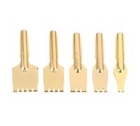 ibasenice 5pcs Fountain Pen Nibs Flat Head Brass Writing Pen Points Easy to Write Not Easy to Deform Different Style Nibs for Calligraphy and Lettering