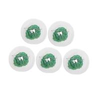 ibasenice 5pcs Gas Lantern Mantles with Double Iron Clips Tubular Mesh Covers for Camping Hiking Outdoor Gas Lamps Easy to Replace and Clean Enhance Lighting for Nighttime Activities
