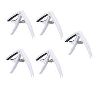 ibasenice 5pcs Guitar Capo Clamp for Acoustic Electric Guitars Easy to Use Spring Loaded Lightweight Design