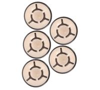 ibasenice 5pcs Guitar Effect Pedal Footswitch Toppers Electric Guitar Pedal Caps Protectors Button Toppers