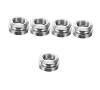 ibasenice 5pcs Guitar Endpin Cap for Acoustic and Electric Guitars Thread Easy Installation Sleek Design for Secure Strap Attachment
