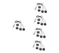 ibasenice 5pcs Guitar Pickup Transducer for Acoustic Classical and Folk Instruments Easy Installation No Drilling Required Versatile Compatibility Violin Mandolin Banjo Drum Enhanced Sound