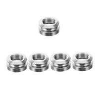 ibasenice 5pcs Guitar Strap Buttons Lock Pins for Acoustic Electric Ukulele Bass Endpin Jack Replacement Parts Instrument Accessories