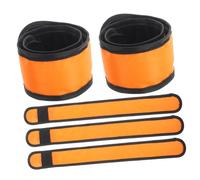 ibasenice 5pcs High Visibility LED Slap Wristbands Safety Slap Ankle Bands for Running Walking Durable Practical Reflective Armbands for Nighttime Use