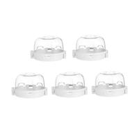 ibasenice 5pcs Home Safety Cover for Gas Cookers Kitchen Knob Safety Case Transparent Design to Prevent Accidental Openings Protects Boy Girl Pets and Tough Material