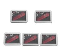 ibasenice 5pcs Kazoo Instrument for Beginners Easy to Learn Accompaniment for Guitar and Ukulele Portable and Compact Design for Music Practice and Fun