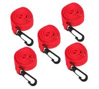 ibasenice 5pcs Kids Safety Walking Ropes, Detachable Nylon Toddler Leash with Hook, Reusable Anti-Lost Harness for Outdoor and Public Places