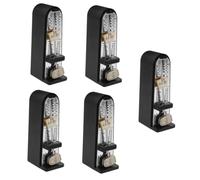 ibasenice 5pcs Mechanical Metronome for Piano Violin Guitar Bass Portable Accurate Rhythm Tool for Beginners Boys and Girls Compact Design Easy to Use Suitable for Music Styles