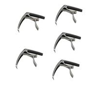 ibasenice 5pcs Metal Capo for Guitar Tone Modified Clip for Acoustic Guitar Tuning Capo Clamp Part and Ukulele