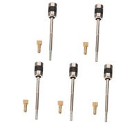 ibasenice 5pcs Metal Violin Bow Frog Screw Accessory for Repairing Violin Practicing Replacement Tool Bow Frog Part Screw Instrument Accessories
