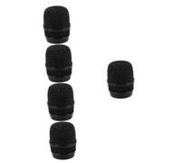 ibasenice 5pcs Microphone Grill Head Mesh Grill Replacement Compatible for Bayer Metal Grille for Wireless Mic Supplies Mic Accessories for Creators