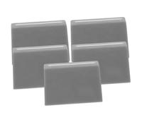 ibasenice 5pcs Mixer Fader Cap Sealing Plug Screw Caps Grey Drill Cover for Music Mixer