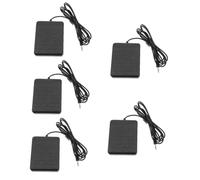 ibasenice 5pcs Multi-use Sustain Pedal for Keyboard Portable Piano Accessory Design for Electric Piano and Electronic Drum Connection for Compatibility