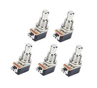 ibasenice 5pcs Pin Foot Switch Push Button for Guitar Effects Pedals Metal Contacts Flexible Commutation for Music Applications Sound and Stable Quality