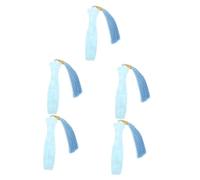 ibasenice 5pcs Pipa Picks Organizer Tassel Vintage Guzheng Nails Storage Board Finger Picks Holder