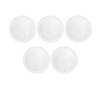 ibasenice 5pcs Pmma Optical Convex Lenses Adjustable Focus LED Beam Concentrator for Flashlights Projectors Cameras Physics Experiment Learning Aid