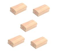 ibasenice 5pcs Radius Sanding Block for Guitar Bass Luthier Tool for Leveling and Sanding for Guitar Neck and Fretboard Smoothing for Luthier Workshops