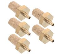 ibasenice 5pcs Snowflake Machine Filter Copper Filter Nozzle for Fog Machine Outdoor Disco Effect Bubble Stone Air Diffuser