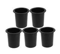 ibasenice 5pcs Speaker Bass Reflex Port Tube for Home Speakers Plastic Material 70mm Diameter and 88mm Length Reduces Standing Wave Interference for Enhanced Bass Performance in Professional