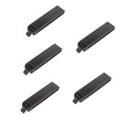 ibasenice 5pcs String Guitar Muffler for Acoustic Folk Guitar Practice Tool Mute Function Tool for Home Studio Use