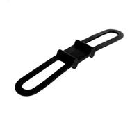 ibasenice 5pcs Super-strong Silicone Flashlight Mount Strap for Bike, Easy-mount Bicycle Flashlight Holder with Utility Strap, Suitable for Cycling and Outdoor Use Random Color