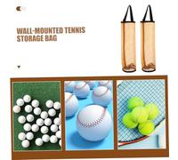 ibasenice 5pcs Tennis Storage Bag Golf Mesh Bag Tennis Balls Ball Picking Pickleball Pickle Pouch for Women Storage Soft Nylon Mesh