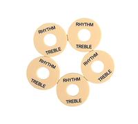 ibasenice 5pcs Toggle Switch Washer Plate Rhythm Treble Ring for Electric Guitar Easy Installation Fits A R