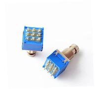 ibasenice 5pcs True Bypass Guitar Effects Pedal Switch Box for Electric Guitar Metal Effect Button Distortion Pedal Accessory