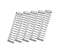 ibasenice 5pcs Trumpet Springs Set for b Flat Trumpet Valve Replacement Silver Button Mountings Portable Accessories for Brass Instruments
