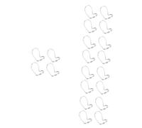 ibasenice 5sets Hollow Metal Finger Picks for Banjo and Guitar Thumb Plectrum for String Musical Instruments and Practice Sessions