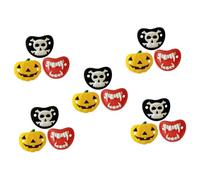ibasenice 5sets Skeleton Pacifier Automatic The Hook Furniture Transfers Rub on Poster Frame Shelf Display Board Funny Dummies for Babies Sandpaper Magnetic Nail Display Picture 3pcs*5