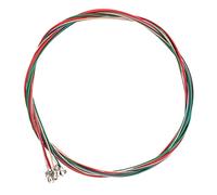 ibasenice 6 Pack Acoustic Guitar Strings Guitar Acoustic Strings Set for Replacement Bright Tone Long Sustain