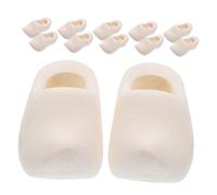 ibasenice 6 Pairs Unfinished Miniature Wooden Dutch Clogs for Dollhouse DIY Crafts Micro Landscape Accessories with Detailed Craftsmanship and Versatile Decor