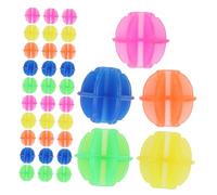 ibasenice 6 Set Glow Dark Bike Spoke Decorations Plastic Clip Beads for Adults Colorful Bike Wheel Accessories Easy to Install