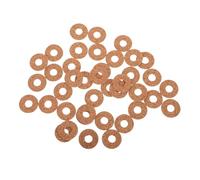 ibasenice 60pcs Acoustic Guitar Pick Grips Non-slip Ultra Thin Cork Pads 19mm Anti-skid Sweatproof Stick-on Accessories for Beginners and Musicians