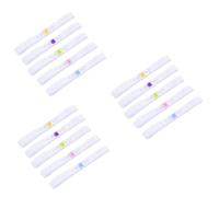 ibasenice 60pcs Boy Girl Diaper Tape Fixing Soft Elastic Snaps Pins Fasteners for Newborn Assorted Style