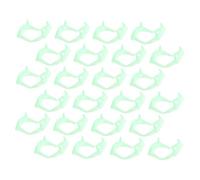 ibasenice 60pcs Glow Dark Vampire Fangs False Tooth for Adults Reusable Halloween Costume Party Supplies Spooky Realistic Cosplay Dentures for Instant Transformation